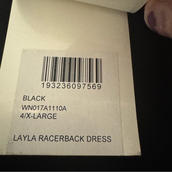 John Elliott Layla Racerback Dress - Size XL - Picture 8 of 9